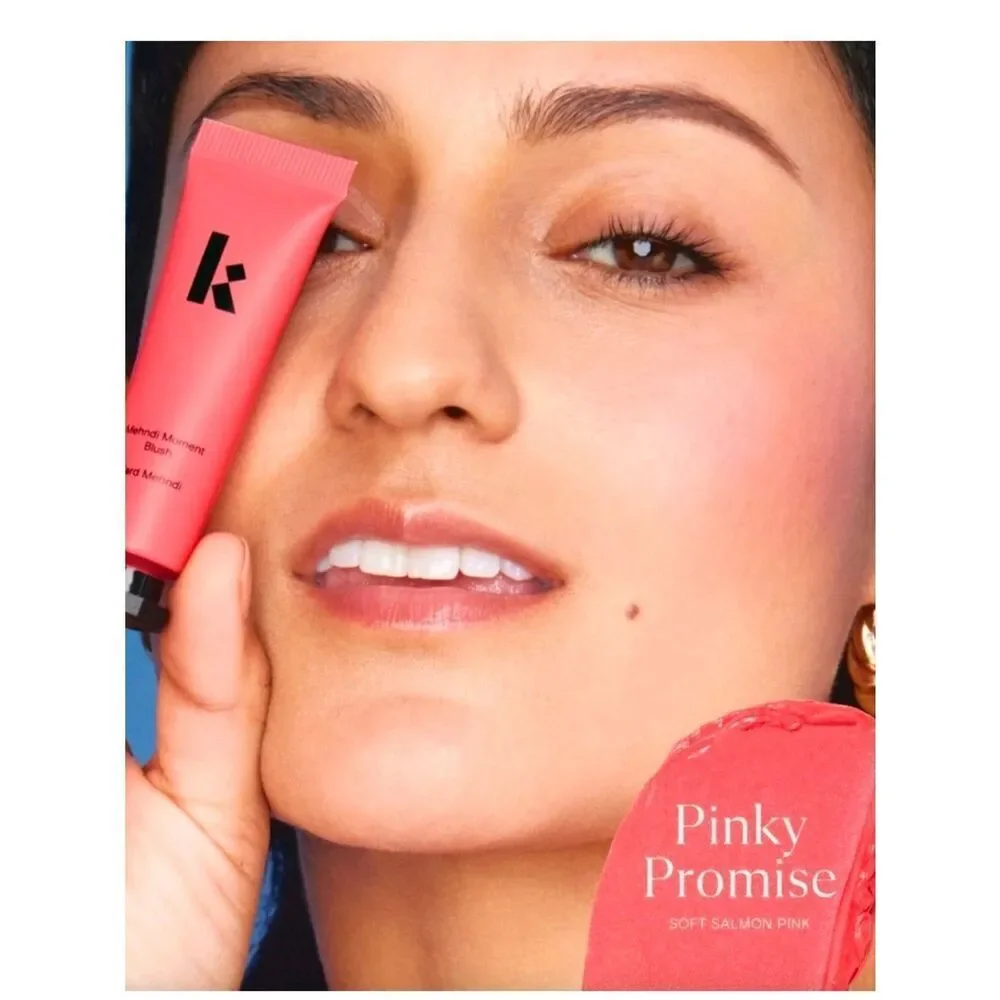 Kulfi Mehndi Moment Long-Lasting Radiant Cream Blush~Pinky Promise